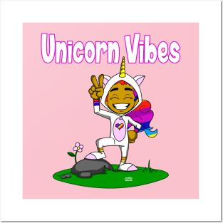 Unicorn Vibes Posters and Art